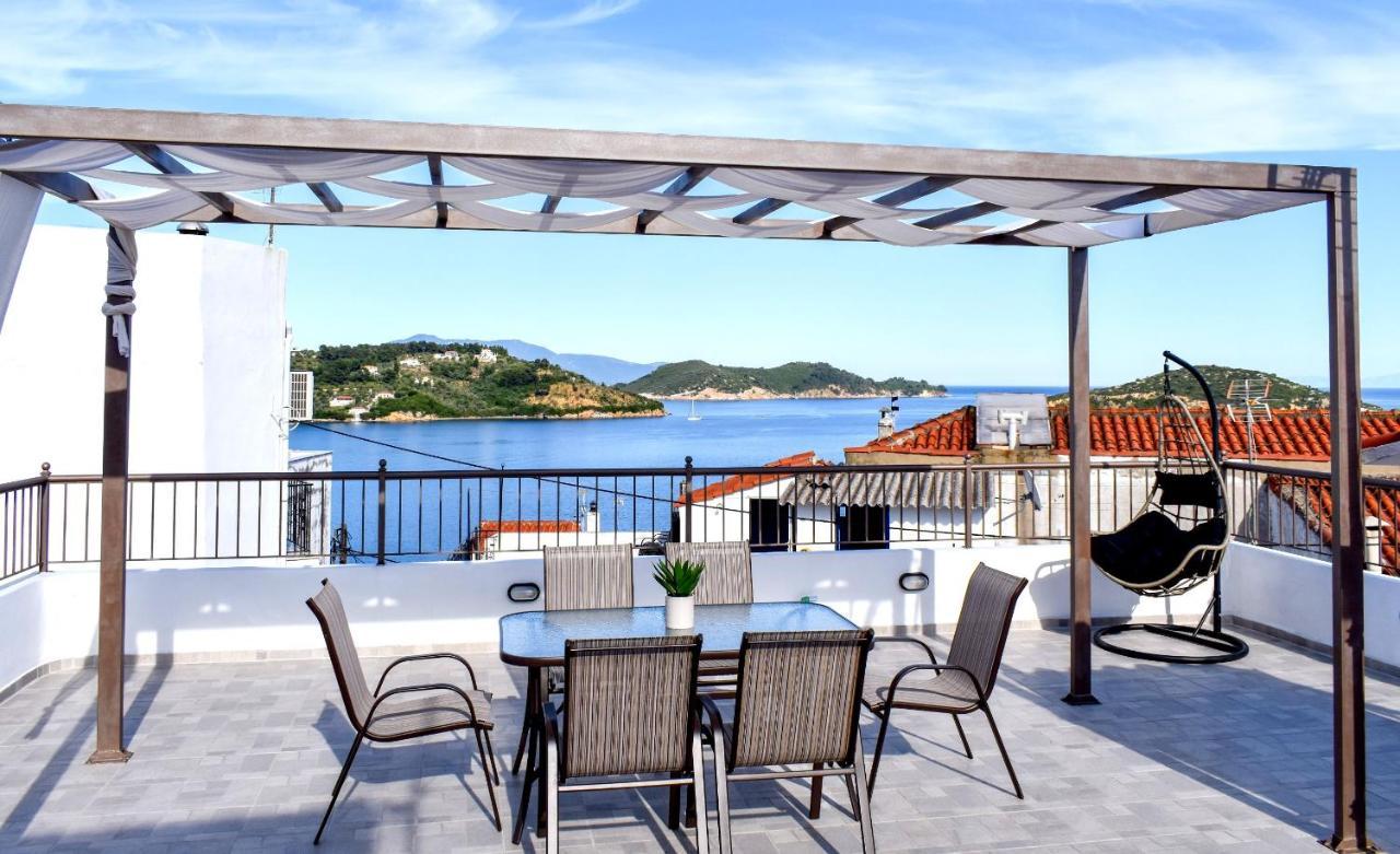 La Maison Plakes Rooftop Apt Скіатос Екстер'єр фото